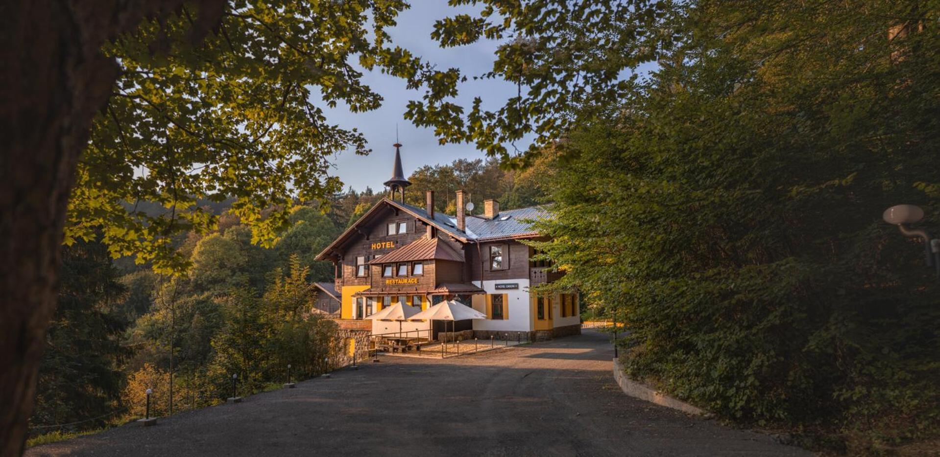Hotel Orionka Reichenberg Exterior foto